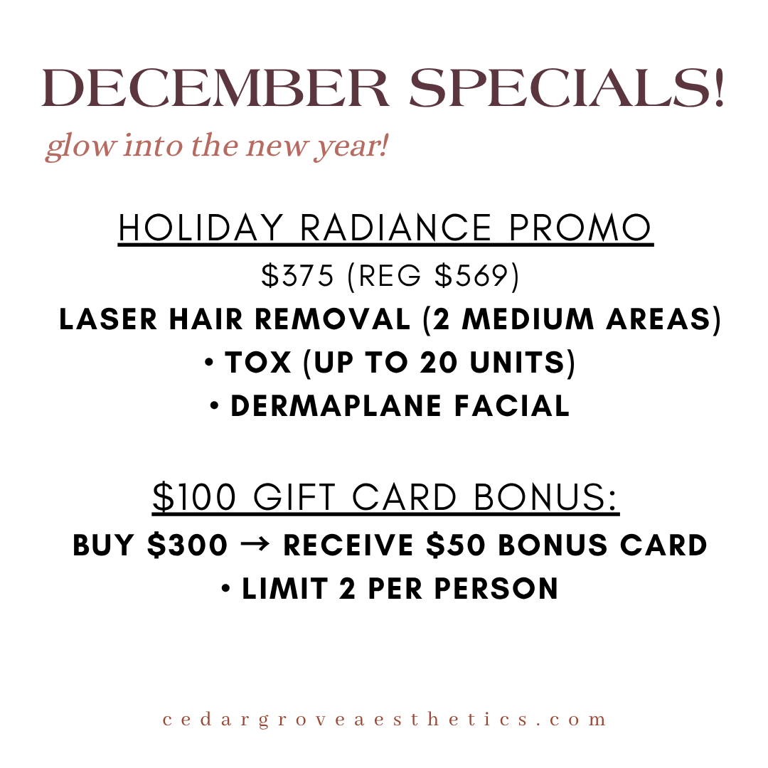December 2025 Specials